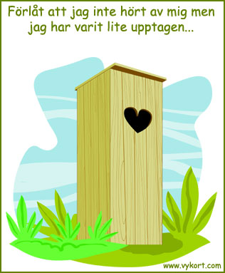 Lite upptagen...