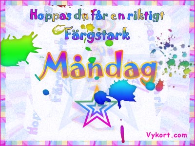 M�ndag