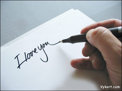 I love you