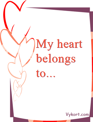 My heart...